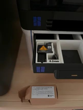 Hotend Assembly Drawer Insert