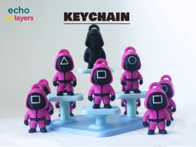 Squid Game Keychains