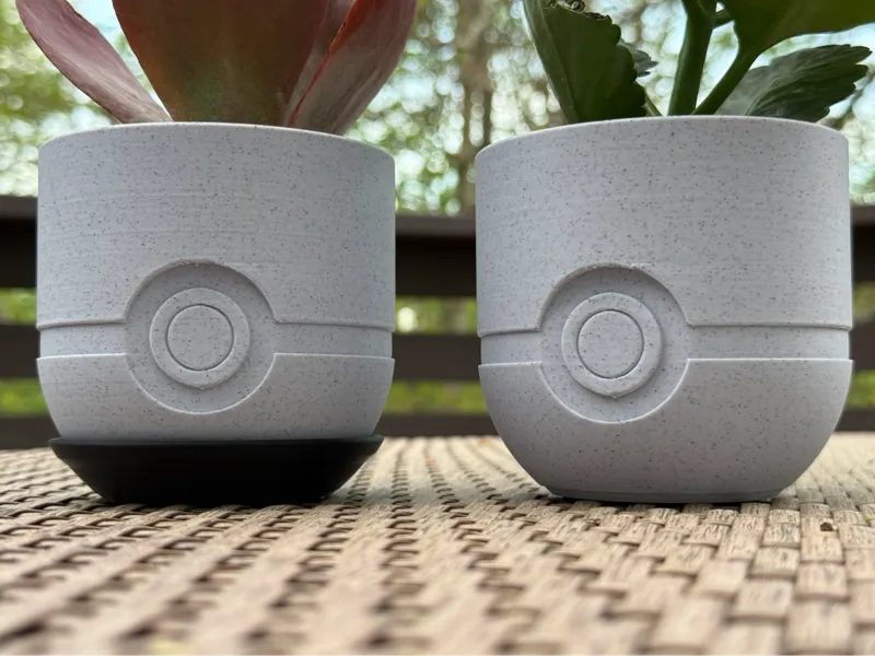 Pokeball-themed Planter