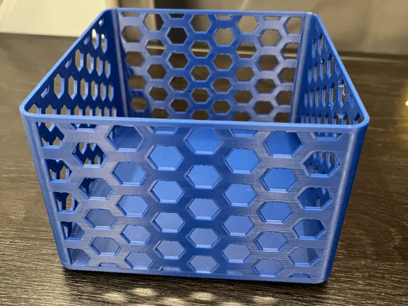 Stackable Organizer Box Honeycomb pattern