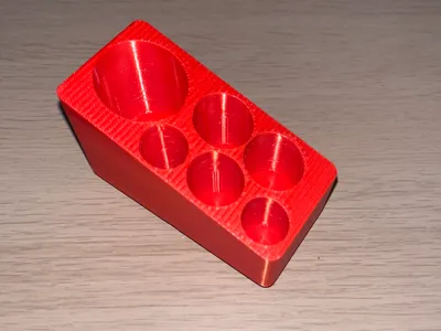 Gridfinity shrink tube holder