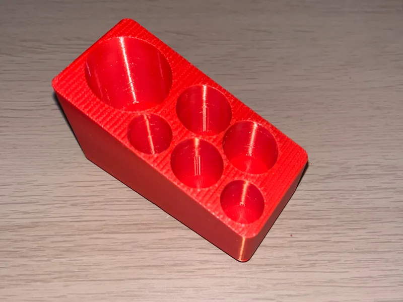 Gridfinity shrink tube holder Schrumpfschl halter 