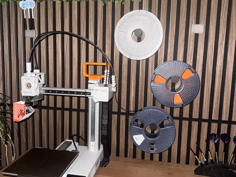 Wall Panel Spool Holder