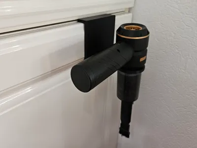 Over-the-Door Holder for Cordless Handheld Vacuum Cleaner (No-Drill)