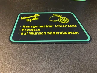 Limoncello Spritz Schild