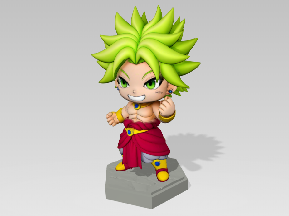Broly chibi-Style Minifigure – Dragon Ball