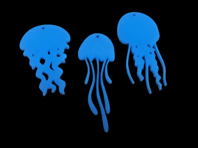 Jellyfish earrings