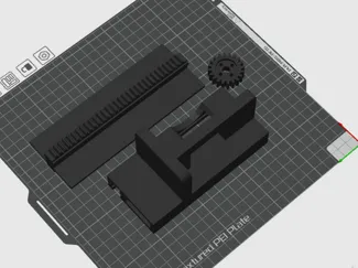 Linear  gear for SERVO