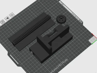 Linear  gear for SERVO
