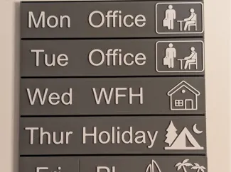 Work Location Calendar