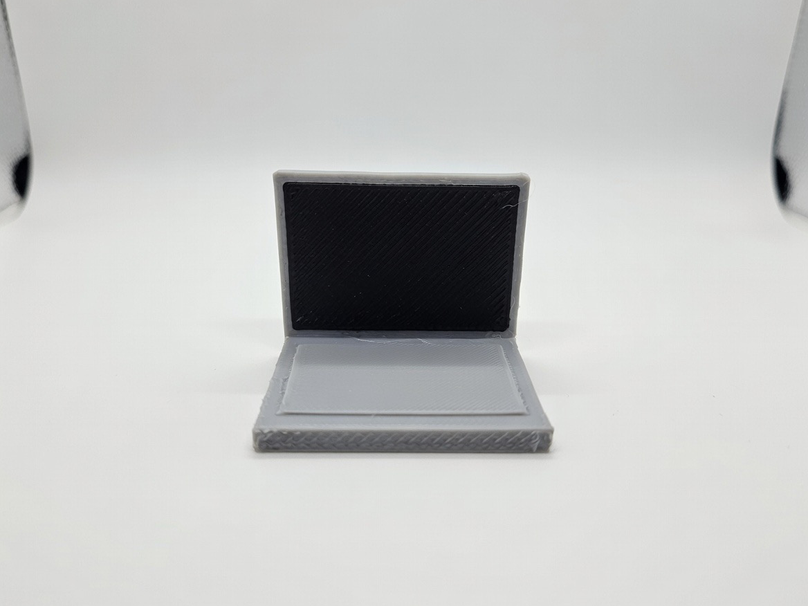 Announcer Table Laptop – 1:12 Scale Prop