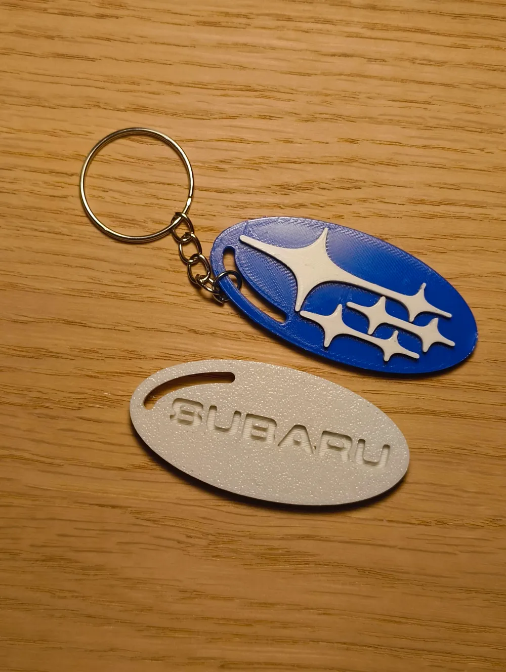 Subaru keychain NO AMS by zurawsky - MakerWorld