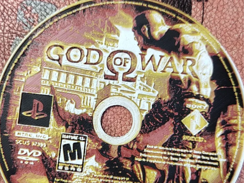 posavasos god of war 2 cd