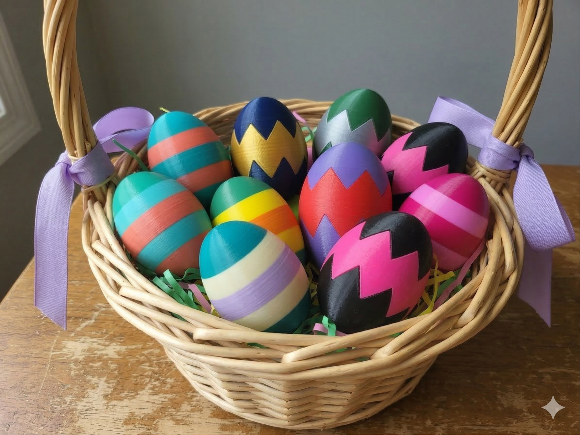 Customizable Multi-Color Easter Eggs 