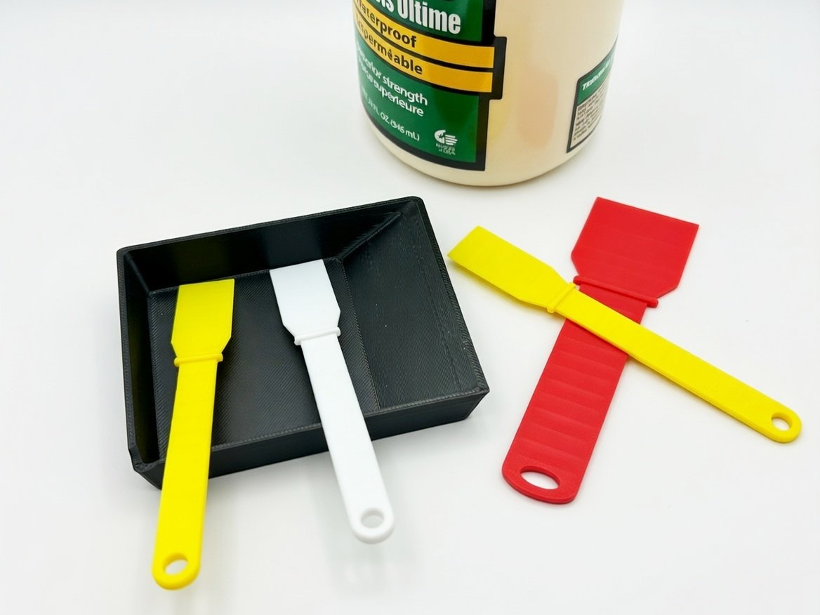Small Glue Spreader for fine woodworking