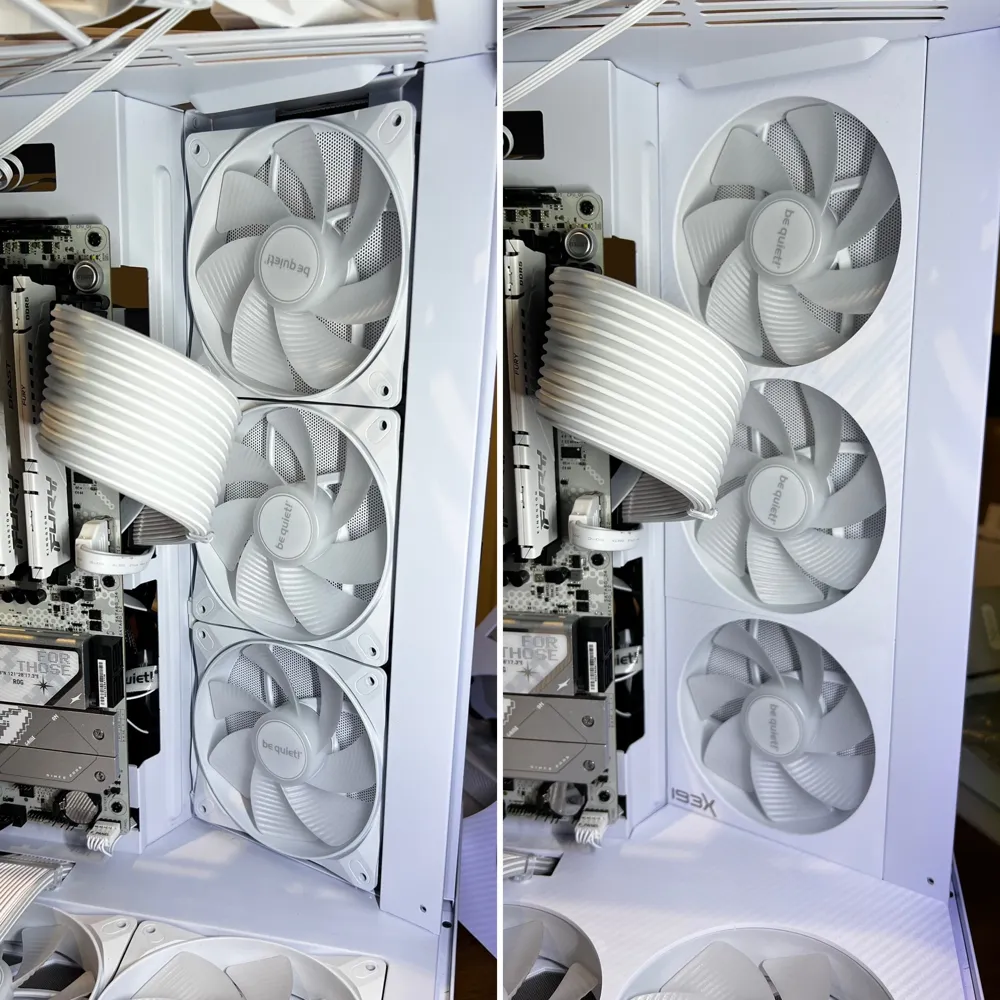 Side Fan Be Quiet! Light Base 500 LX side fan panel MOD - Free 3D Print Model ...
