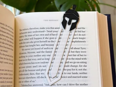 Spartan Helmet Bookmark