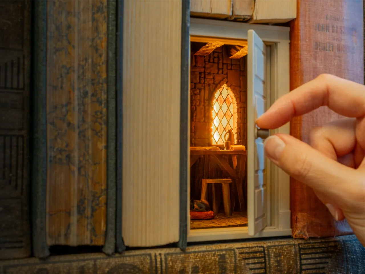 Magical Portal Book Nook view 2