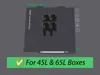 Perfect Fit for 45L & 65L SAMLA Boxes