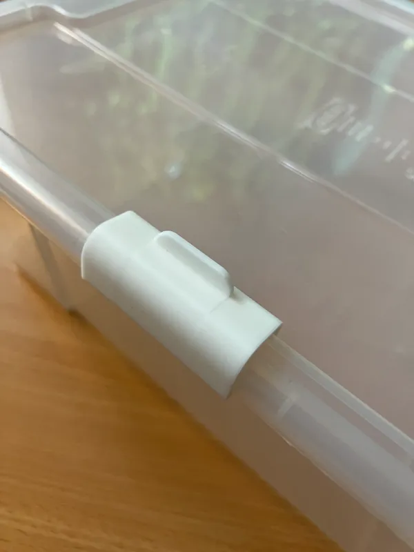 Clip renforcé pour boîtes Ikea Samla