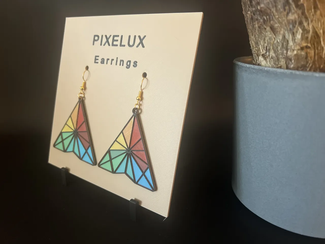 PrismFuse Triangle Earrings (no AMS required) view 3
