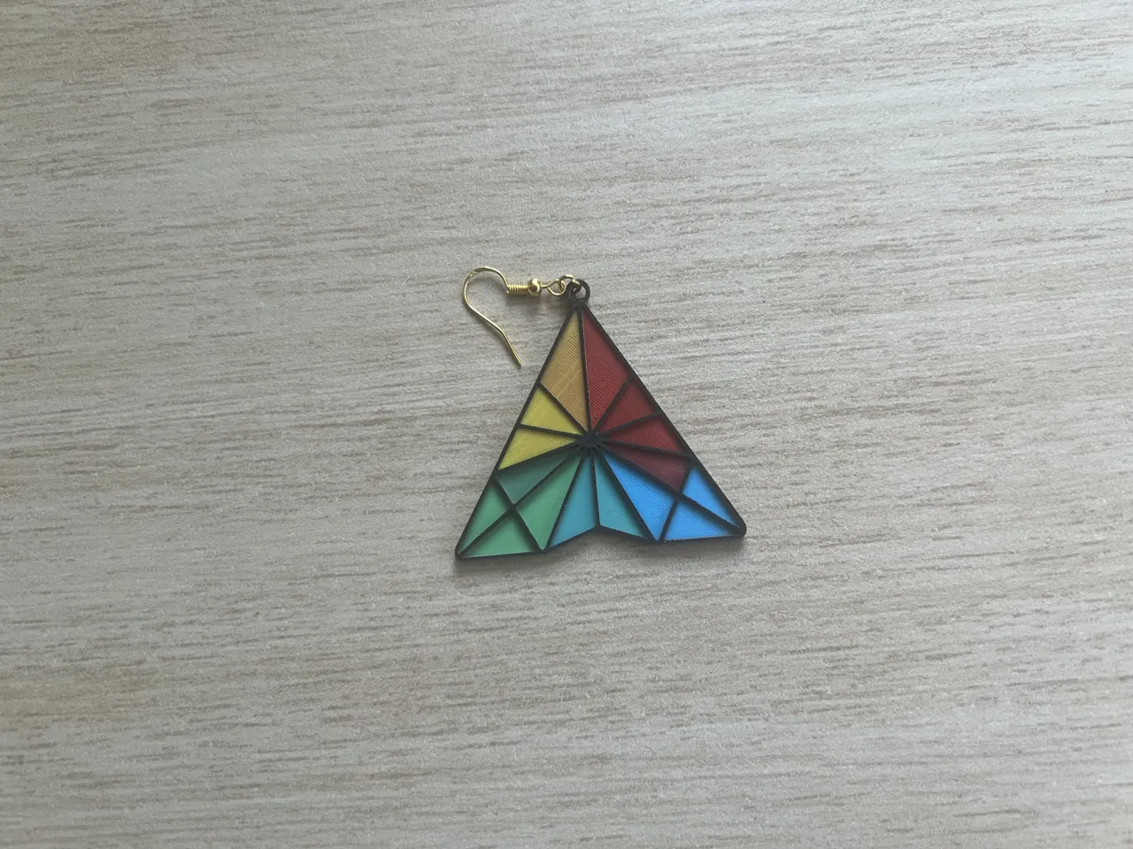 PrismFuse Triangle Earrings (no AMS required) view 2