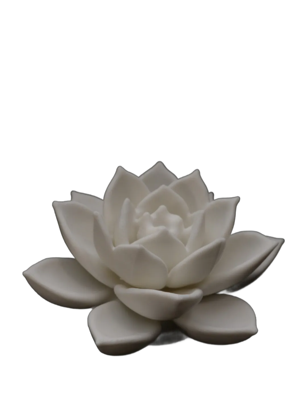 Serene Bloom – Lotus Flower Sculpture view 2