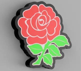 England Rose English Rugby Rose