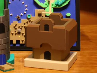 Super Mario Ghost house Pencil Holder (No AMS)