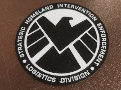 Marvel SHIELD logo/badge REMIX