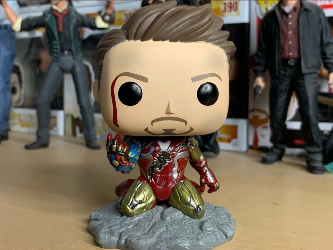 Tony stark Iron Man Avengers Endgame Funko Pop