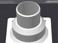 Raccord d'évacuation pour découpeuse laser — photo 1