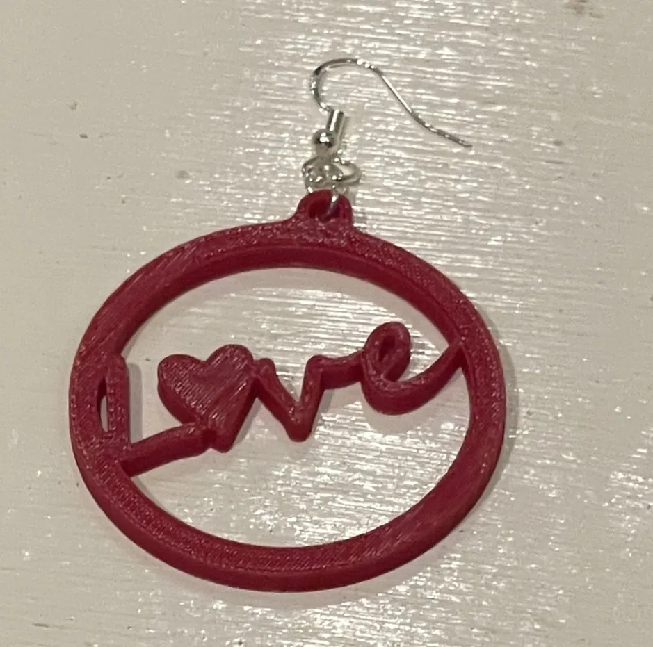 Love Earrings view 2