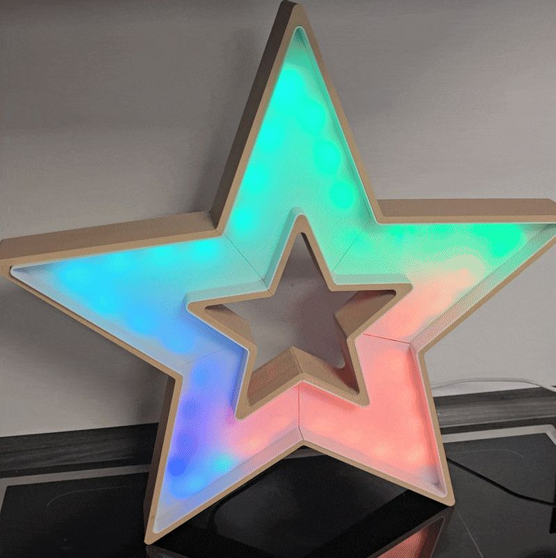WLED LED Star (Multiple Sizes)