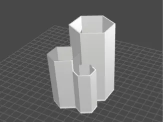 Hexagonal Pencil/Pen Holder