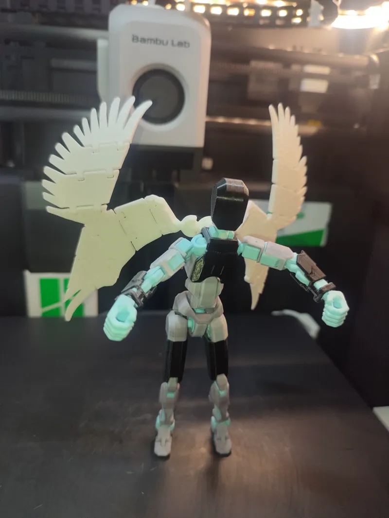 Dummy Double Angel Wings