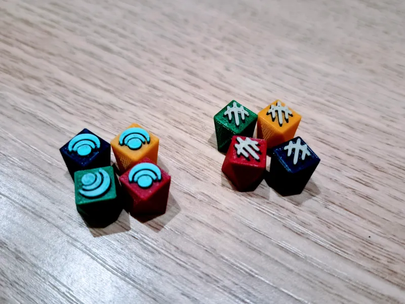 Dune Team Influence Cube - Board Game Resources