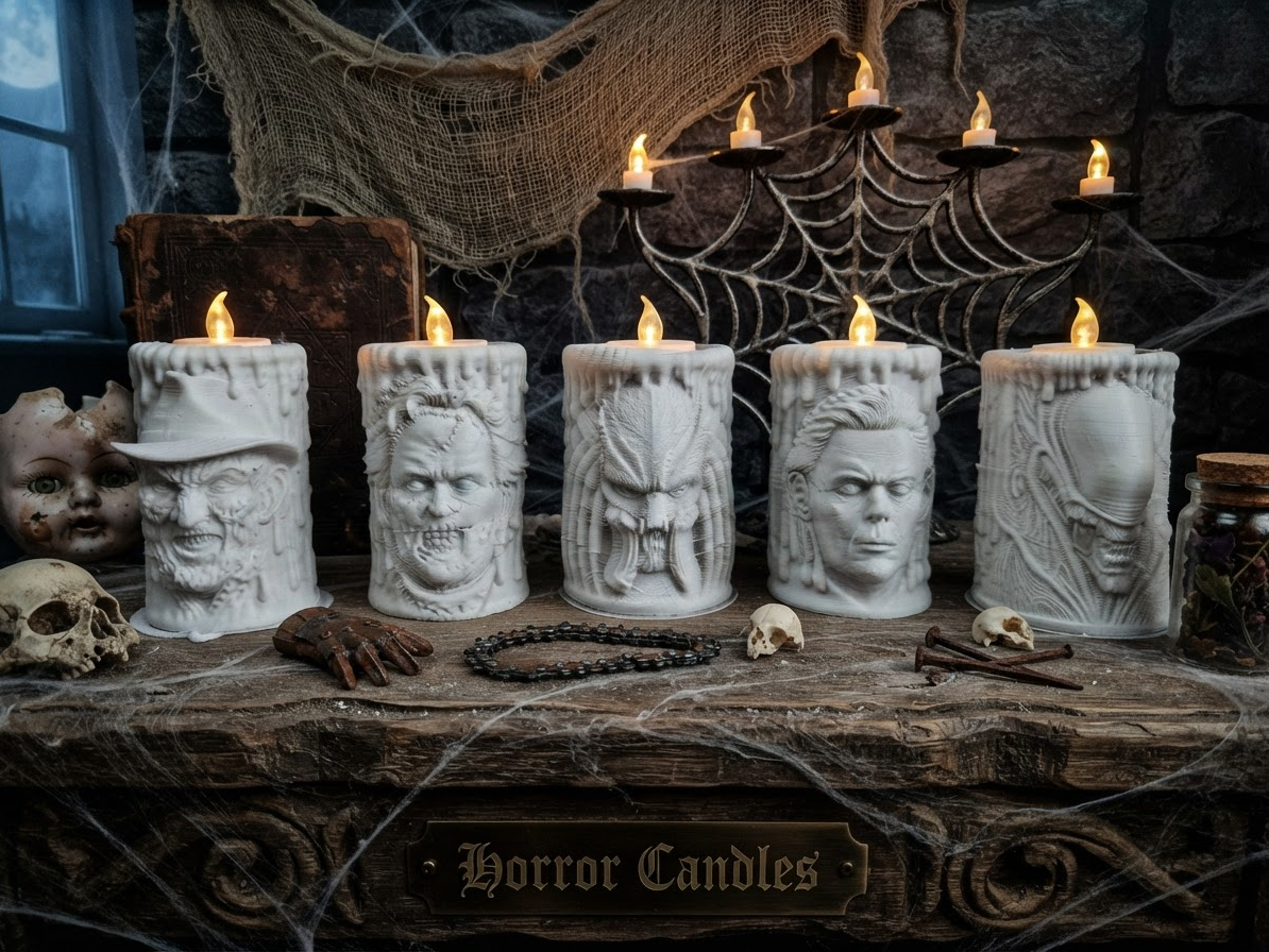 Horror Icons LED Tealight Holder Collection - 1