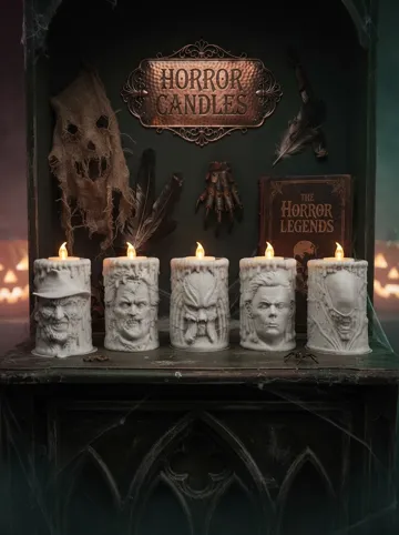 Accesorio de iluminación decorativa: Horror Icons LED Tealight Holder Collection — vista de referencia 4