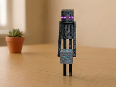 Enderman Figure Action Minecraft