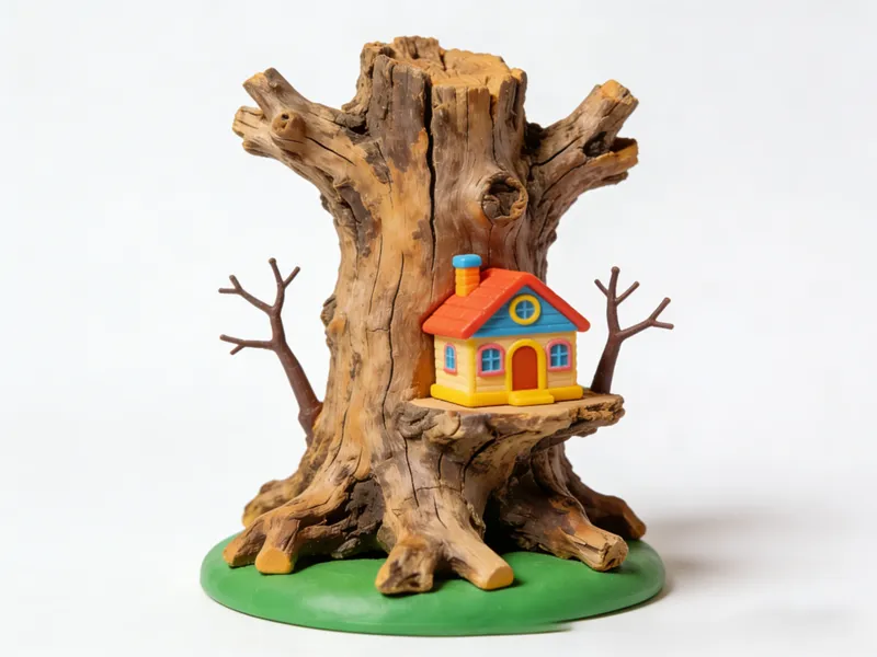 Deadwood Fairy House