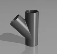 DN32 Example for Y fitting (test print)
