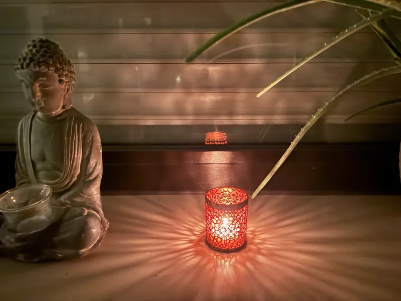 Modern Voronoi Tealight holder