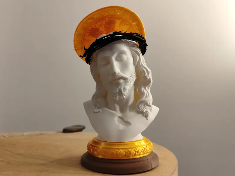 SS Crucifix Bust –from Polizzi Generosa (Sicily)