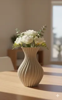 Vase spirale fluide — photo 2