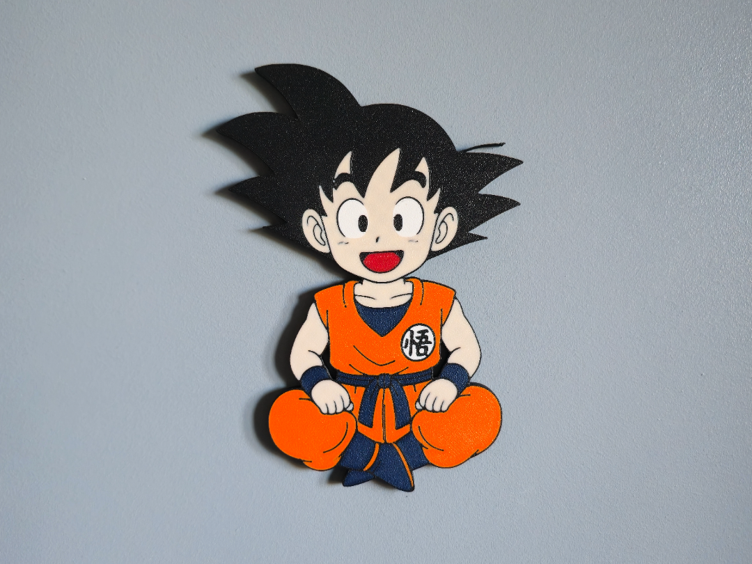 Goku Kid Chibi – Version 2D Flat