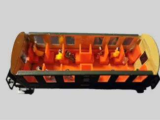 Inneneinrichtung Plattformwagen Märklin 4000/4040