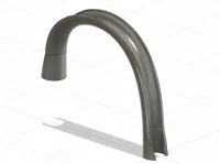 Guide anti-pliure pour flexible de douche — photo 2