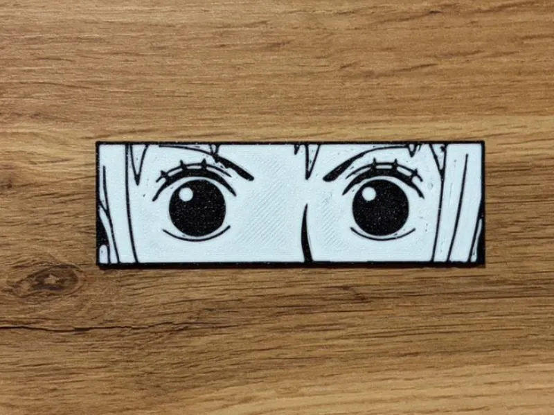Segnalibro Nami – L’Iconico Sguardo di One Piece 