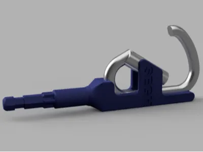 ClipStick / Carabiner Holder for Gardena Pole